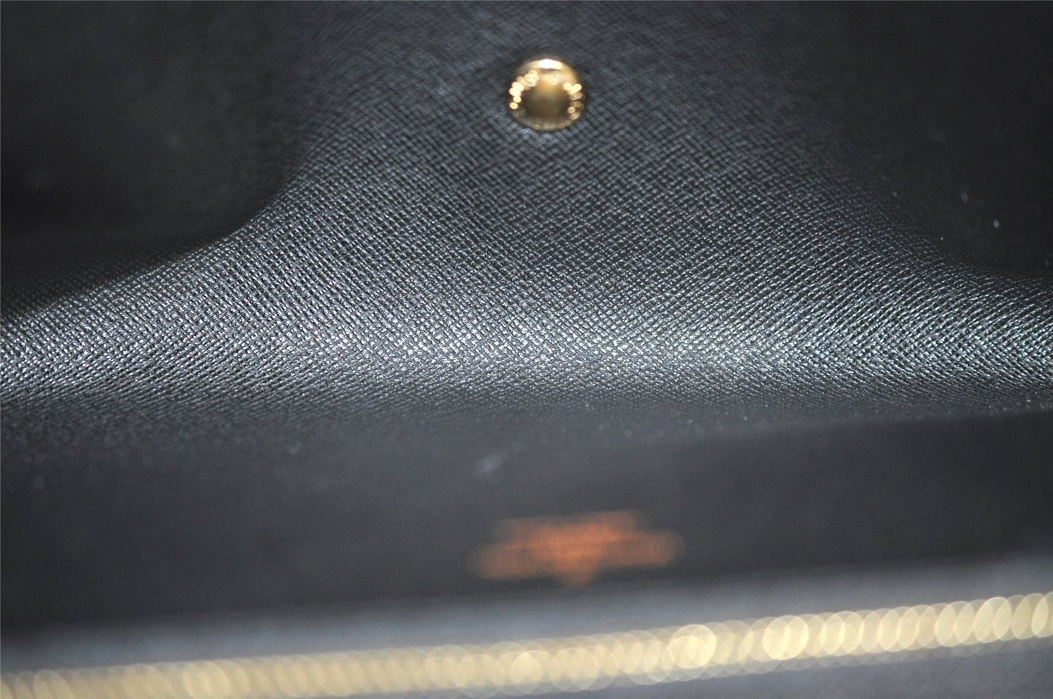 Authentic Louis Vuitton Epi Arts Deco Clutch Hand Bag Black M52632 LV 2962J