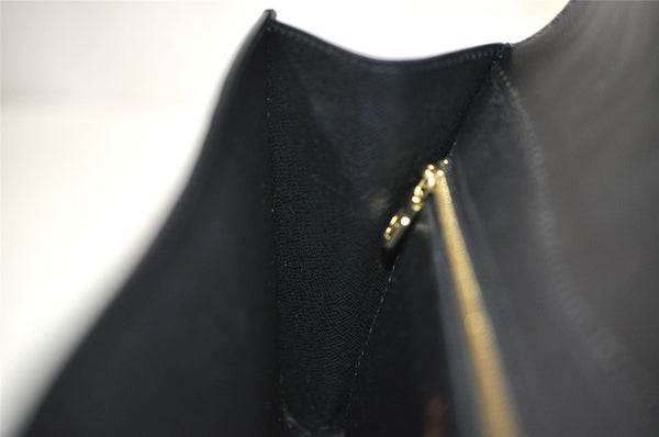 Authentic Louis Vuitton Epi Arts Deco Clutch Hand Bag Black M52632 LV 2962J