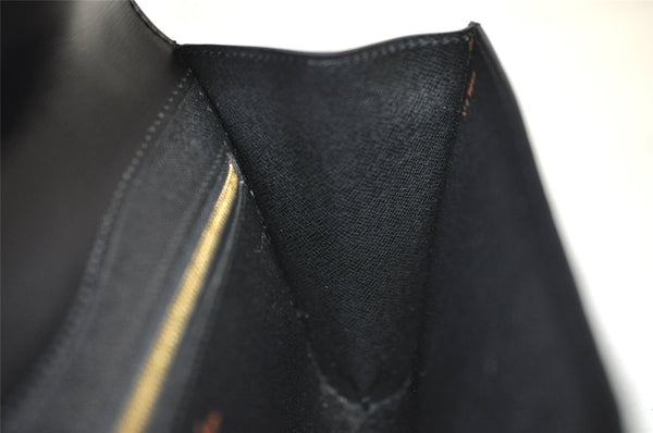 Authentic Louis Vuitton Epi Arts Deco Clutch Hand Bag Black M52632 LV 2962J