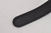 Authentic GUCCI Vintage Double G Belt Leather Size 70cm 29.5" 409417 Black 2962K