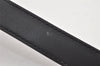 Authentic GUCCI Vintage Double G Belt Leather Size 70cm 29.5" 409417 Black 2962K