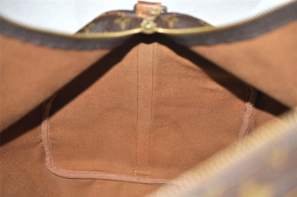 Authentic Louis Vuitton Monogram Keepall Bandouliere 60 M41412 Boston Bag 2963I
