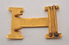 Authentic HERMES Vintage H Buckle for Constance Leather Belt Gold 2963J