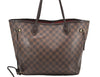 Authentic Louis Vuitton Damier Neverfull MM Shoulder Tote Bag N51105 LV 2963K