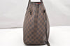 Authentic Louis Vuitton Damier Neverfull MM Shoulder Tote Bag N51105 LV 2963K