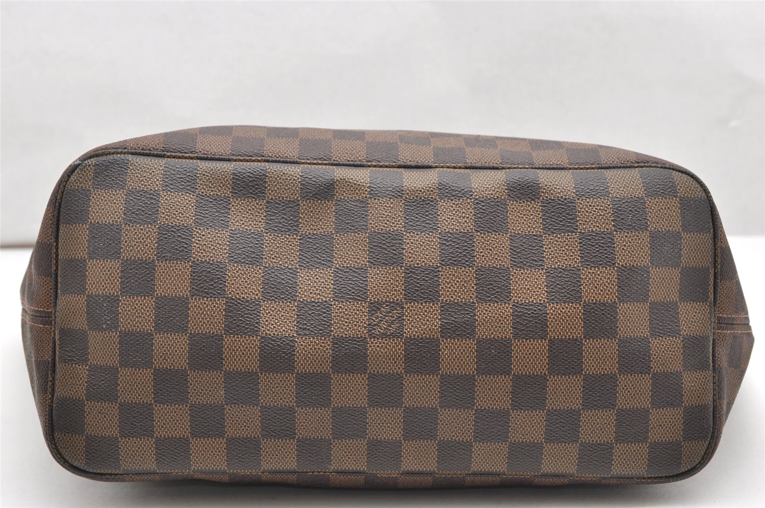 Authentic Louis Vuitton Damier Neverfull MM Shoulder Tote Bag N51105 LV 2963K