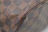 Authentic Louis Vuitton Damier Neverfull MM Shoulder Tote Bag N51105 LV 2963K