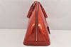 Authentic Louis Vuitton Vernis Alma GM Hand Bag Red M93596 LV 2965K