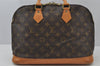 Authentic Louis Vuitton Monogram Alma Hand Bag Purse M51130 LV 2966J