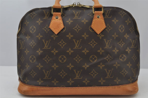 Authentic Louis Vuitton Monogram Alma Hand Bag Purse M51130 LV 2966J
