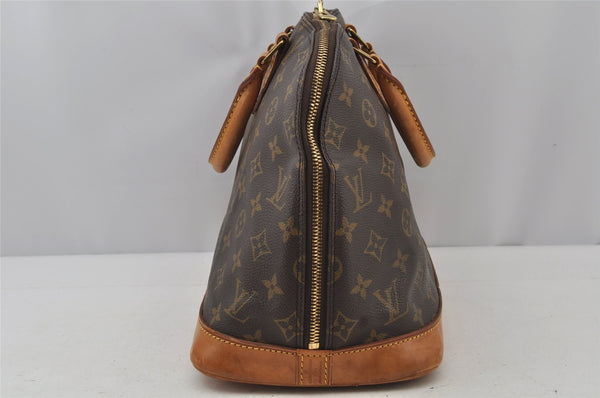 Authentic Louis Vuitton Monogram Alma Hand Bag Purse M51130 LV 2966J