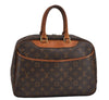 Authentic Louis Vuitton Monogram Deauville Hand Bag M47270 LV 2967J