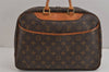 Authentic Louis Vuitton Monogram Deauville Hand Bag M47270 LV 2967J