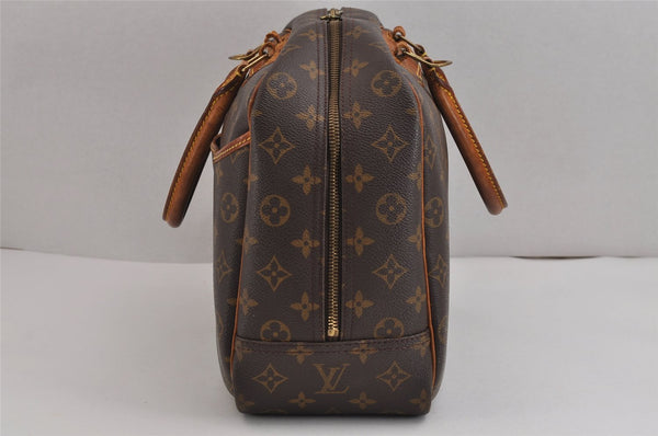 Authentic Louis Vuitton Monogram Deauville Hand Bag M47270 LV 2967J