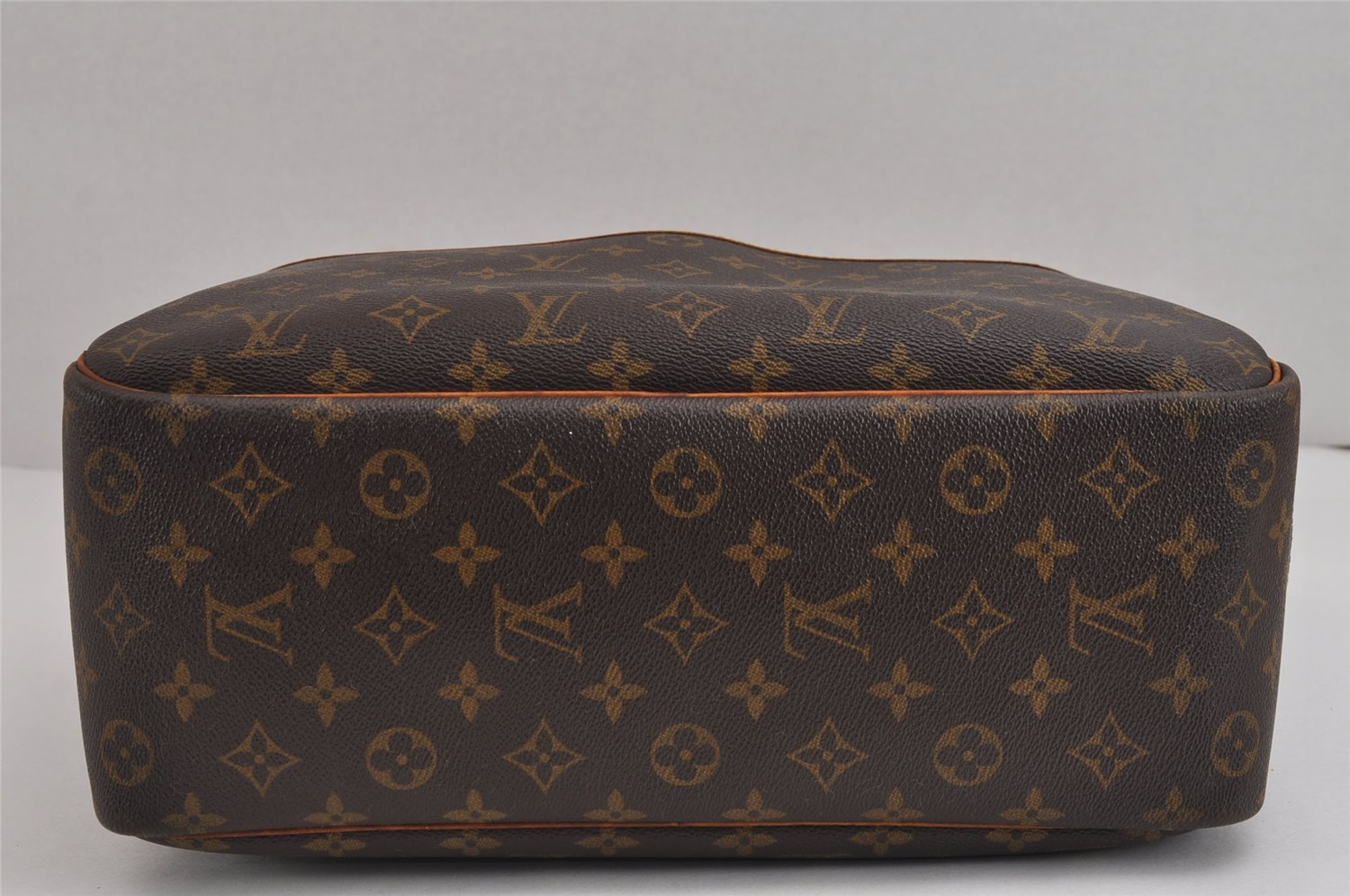 Authentic Louis Vuitton Monogram Deauville Hand Bag M47270 LV 2967J