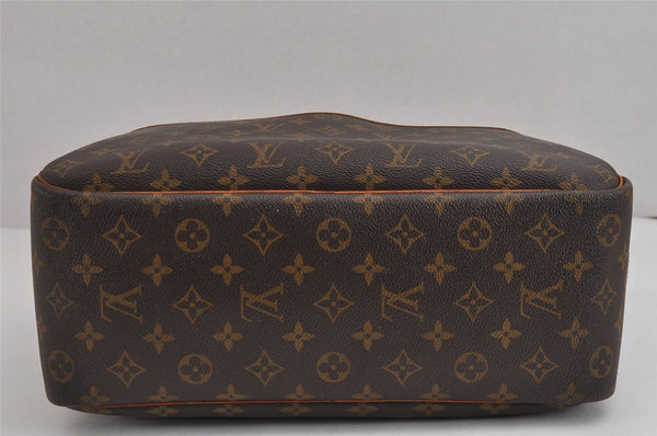 Authentic Louis Vuitton Monogram Deauville Hand Bag M47270 LV 2967J