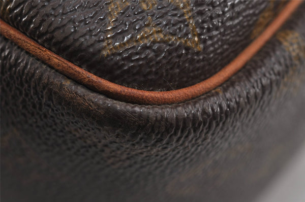 Authentic Louis Vuitton Monogram Deauville Hand Bag M47270 LV 2967J