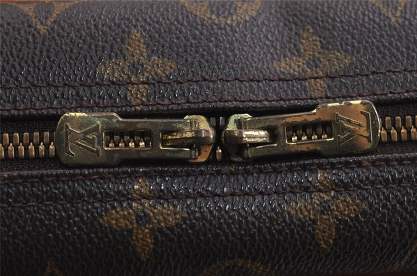 Authentic Louis Vuitton Monogram Deauville Hand Bag M47270 LV 2967J