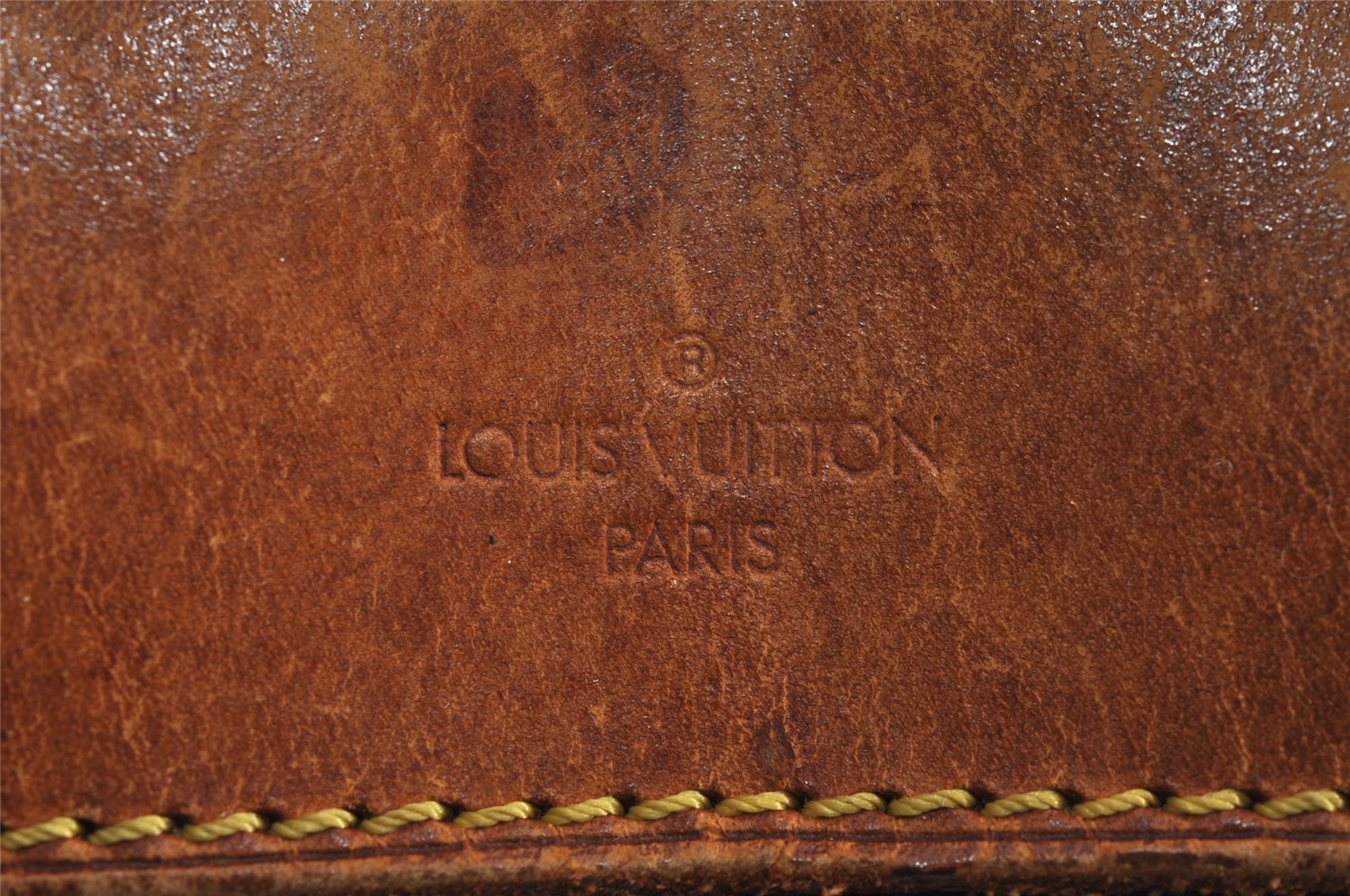 Authentic Louis Vuitton Monogram Deauville Hand Bag M47270 LV 2967J