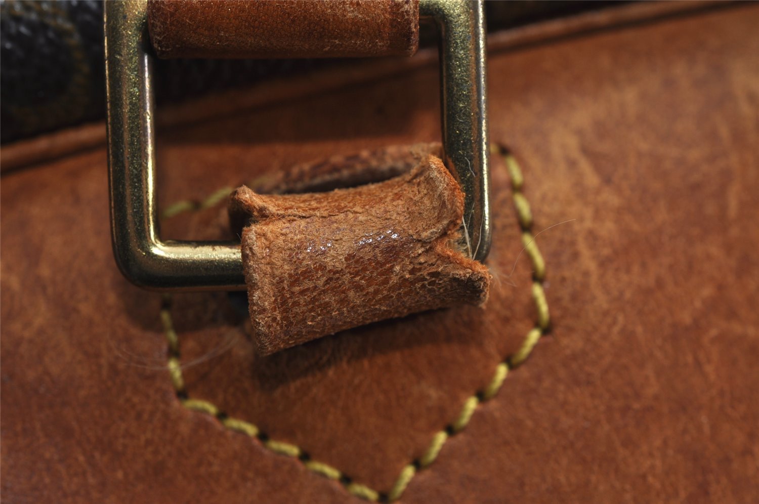 Authentic Louis Vuitton Monogram Deauville Hand Bag M47270 LV 2967J