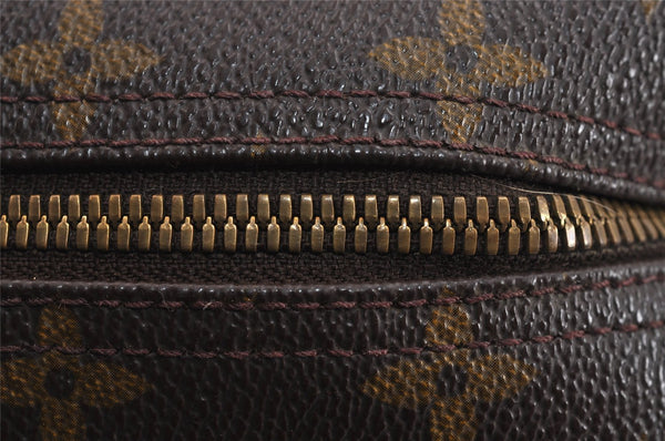 Authentic Louis Vuitton Monogram Deauville Hand Bag M47270 LV 2967J