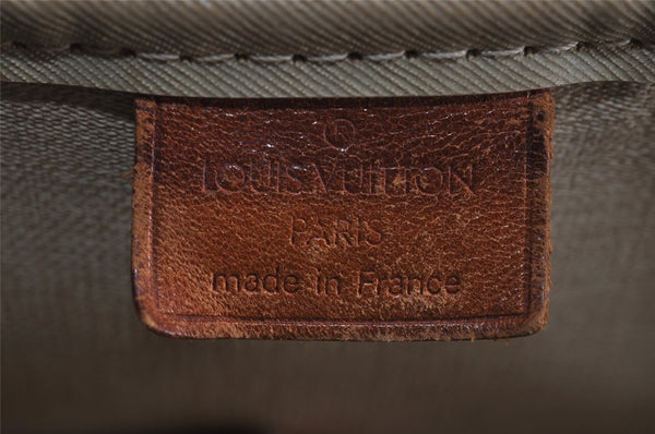 Authentic Louis Vuitton Monogram Deauville Hand Bag M47270 LV 2967J