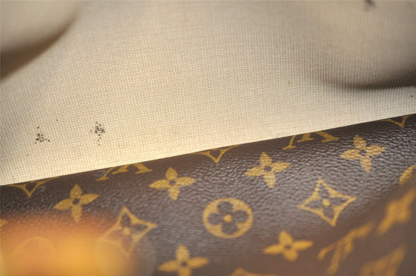 Authentic Louis Vuitton Monogram Deauville Hand Bag M47270 LV 2967J