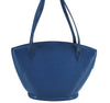 Auth Louis Vuitton Epi Saint Jacques Shopping Shoulder Bag Blue M52265 LV 2968H