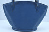 Auth Louis Vuitton Epi Saint Jacques Shopping Shoulder Bag Blue M52265 LV 2968H