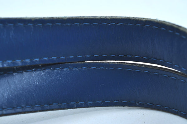 Auth Louis Vuitton Epi Saint Jacques Shopping Shoulder Bag Blue M52265 LV 2968H