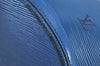 Auth Louis Vuitton Epi Saint Jacques Shopping Shoulder Bag Blue M52265 LV 2968H