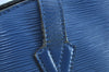 Auth Louis Vuitton Epi Saint Jacques Shopping Shoulder Bag Blue M52265 LV 2968H