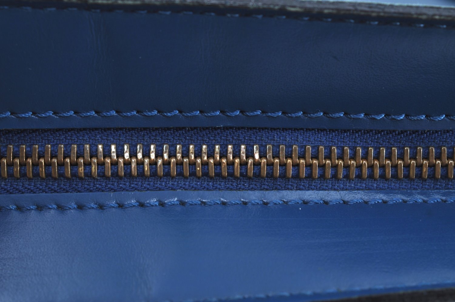 Auth Louis Vuitton Epi Saint Jacques Shopping Shoulder Bag Blue M52265 LV 2968H