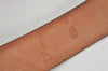 Authentic GUCCI Guccissima Heart Belt GG Leather 80cm 31.5" 245856 Brown 2968K