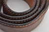 Authentic GUCCI Guccissima Heart Belt GG Leather 80cm 31.5" 245856 Brown 2968K
