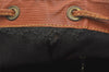 Authentic Louis Vuitton Epi Noe Shoulder Drawstring Bag Brown M44008 Junk 2969I