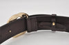 Authentic GUCCI Interlocking G Belt Leather Size 80cm 31.5" 114876 Brown 2969K
