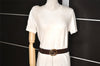 Authentic GUCCI Interlocking G Belt Leather Size 80cm 31.5" 114876 Brown 2969K