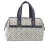Authentic Louis Vuitton Monogram Mini Josephine GM Hand Bag Blue M92211 LV 2970H
