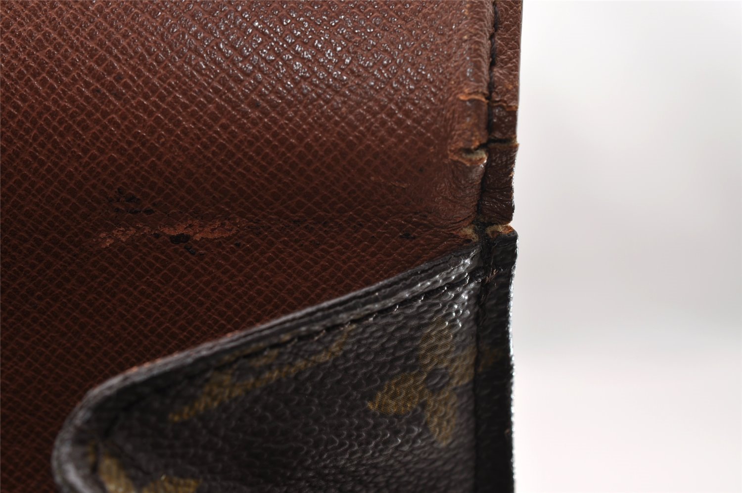 Authentic Louis Vuitton Monogram Saint Cloud GM M51242 Shoulder Bag Junk 2970I