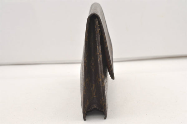 Authentic Louis Vuitton Monogram Pochette Rabat Clutch Hand Bag M51940 LV 2970J