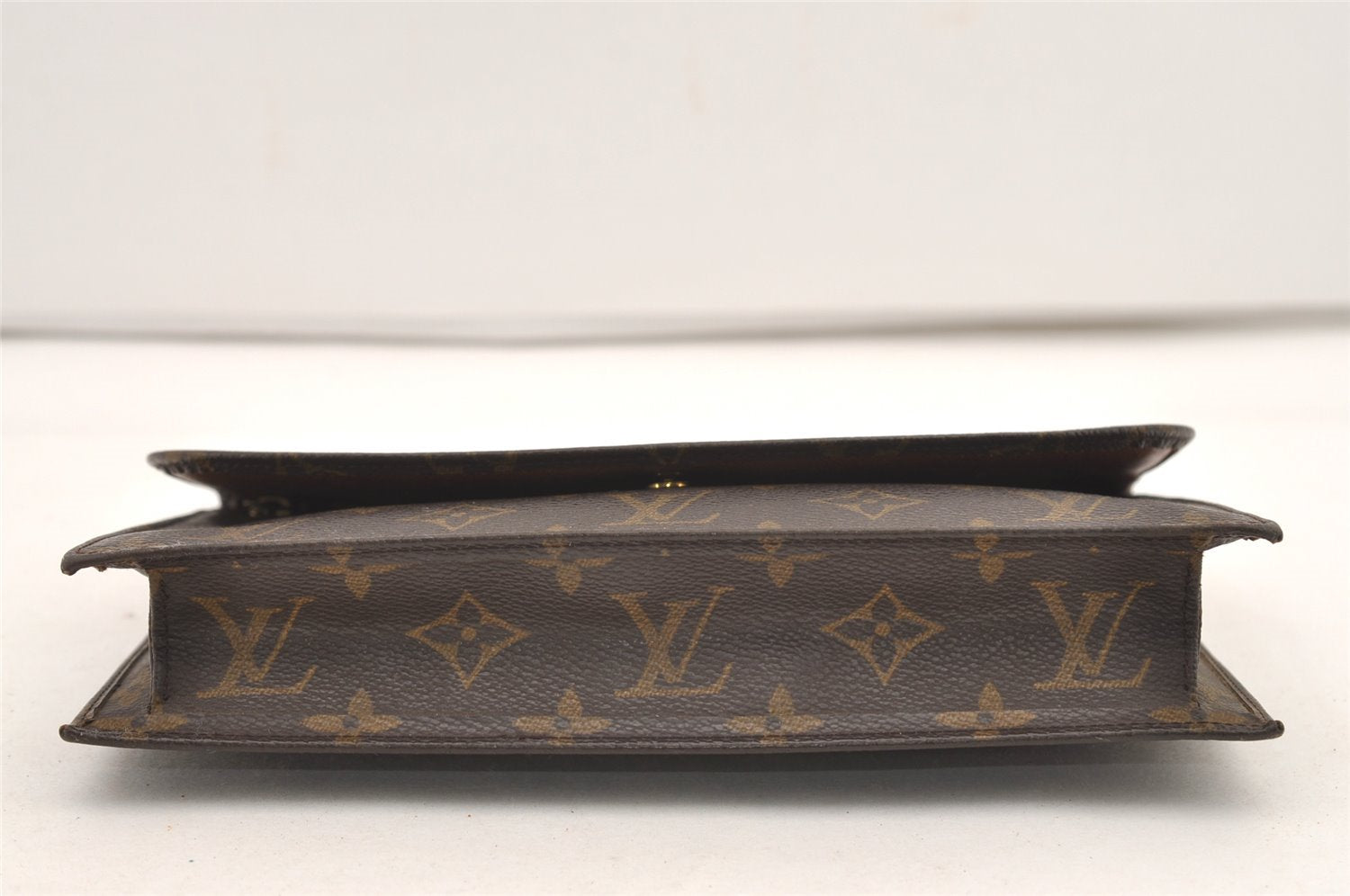 Authentic Louis Vuitton Monogram Pochette Rabat Clutch Hand Bag M51940 LV 2970J