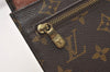 Authentic Louis Vuitton Monogram Pochette Rabat Clutch Hand Bag M51940 LV 2970J