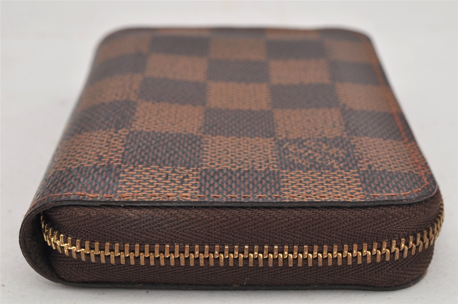 Authentic Louis Vuitton Damier Zippy Coin Purse Wallet N63070 LV 2970K