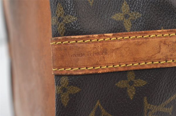 Authentic Louis Vuitton Monogram Petit Noe M42226 Shoulder Drawstring Bag 2971J