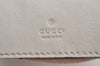 Authentic GUCCI GG Marmont Chain Shoulder Cross Bag Leather 575163 White 2971K