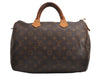 Authentic Louis Vuitton Monogram Speedy 30 Hand Boston Bag M41526 LV 2972J