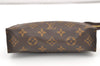 Authentic Louis Vuitton Monogram Poche Toilette 19 M47544 Cosmetics Pouch 2973J