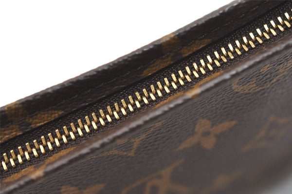 Authentic Louis Vuitton Monogram Poche Toilette 19 M47544 Cosmetics Pouch 2973J