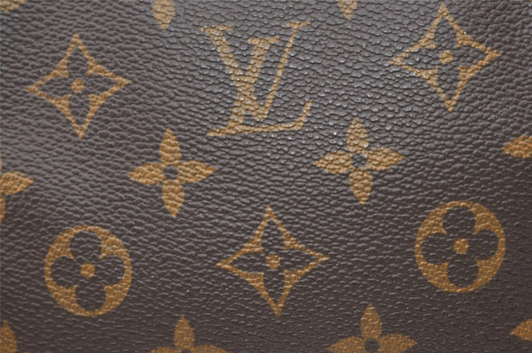 Authentic Louis Vuitton Monogram Poche Toilette 19 M47544 Cosmetics Pouch 2973J